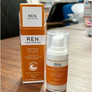 REN CLEAN SKIN CARE Brightening Dark Circle Eye Cream 0.5oz - New.